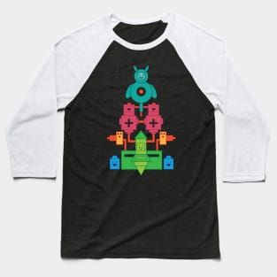 I love Robots: Cute Kawaii Robots At Work Shirts & Gifts Baseball T-Shirt